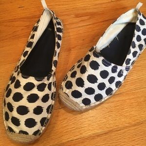 Canvas flat espadrilles